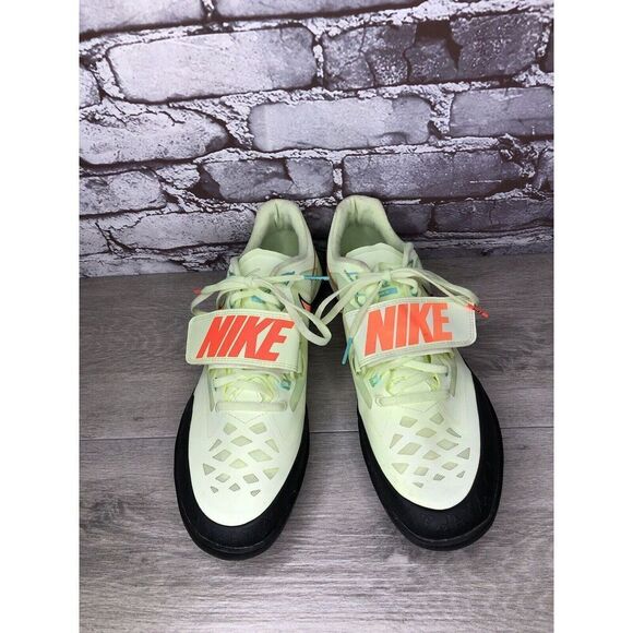 Nike Zoom Rotational 6 Barely Volt Hyper Green Mesh Orange Shoes Men 12M US/46EU - Picture 3 of 16